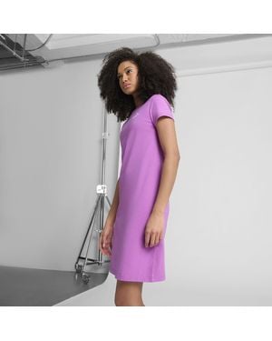 PUMA Essentials Small No. 1 Logo Slim Dress - Purple