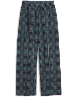 PUMA Pantalones Holgados Estampados Clrt Accesoiros, Gris - Azul