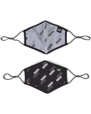PUMA Core Face Mask (Set Of 2) - Black