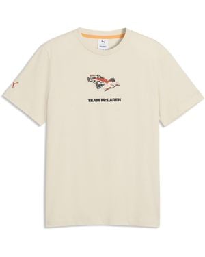PUMA Mclaren Racing Graphic T-Shirt - Natural