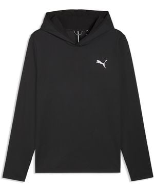 PUMA Cloudspun Tech Tour Golfhoodie Voor Maat - Zwart