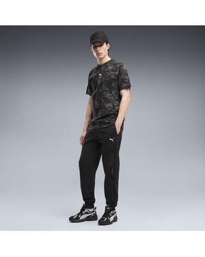 PUMA Sport Fleece Sweatpants Met Camouflageprint Voor Maat - Zwart
