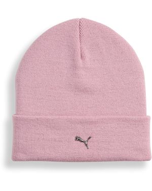 PUMA Metal Cat High Crown Beanie - Pink