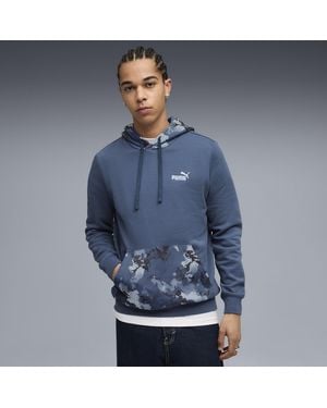 PUMA Essentials Camo Hoodie Herren - Blau