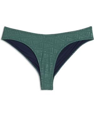 PUMA Braguita De Bikini Brasileña Para Mujer, Accesoiros, Verde
