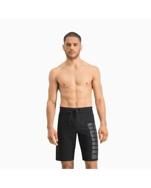 PUMA Swim Lane Boardshorts Herren, Kleidung - Blau