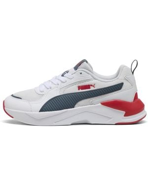 PUMA Zapatillas X-Ray 4 Juveniles, Calzado, Blanco - Azul