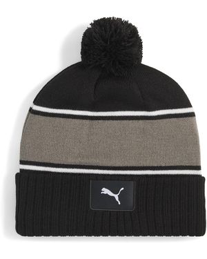 PUMA Bonnet À Pompon Sport - Noir