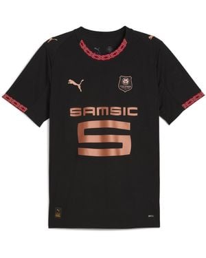 PUMA Maglia Gara Third Stade Rennais Fc 25/26 Da Uomo, Sport, Nero/Copper
