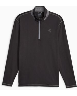 PUMA Golf Lightweight Quarter-zip - Black