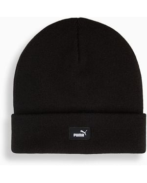 PUMA Essentials Mid Crown Beanie Hat - Black