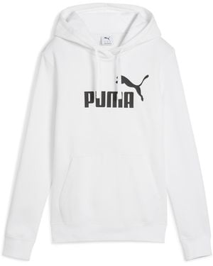 PUMA Essentials No. 1 Logo Hoodie - White
