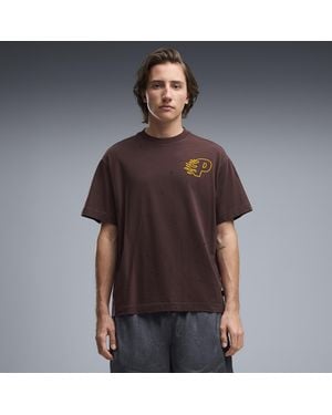 PUMA Camiseta Art Class Extragrande Para Hombre, Accesoiros, Marrón