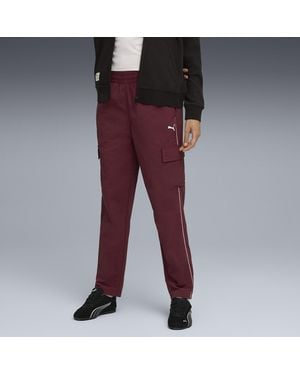 PUMA Sport Heritage Woven Cargo Pants - Purple