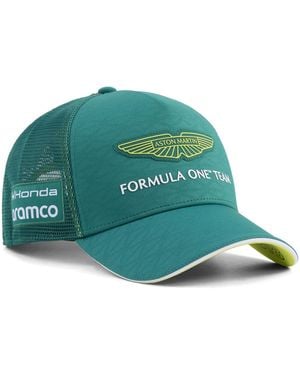 PUMA X Aston Martin Aramco F1Â Team Replica Stroll Trucker Cap - Green