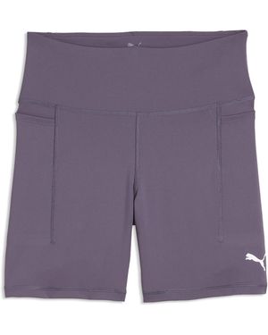 PUMA Pantaloncini A Vita Alta Essentials Da Donna, Accessori, Viola