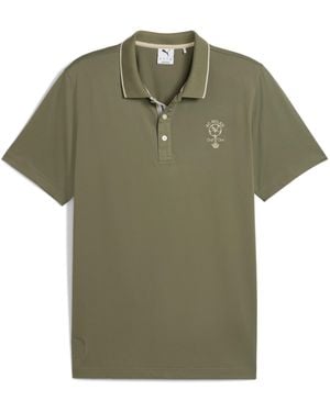 PUMA X Ac Milan Golfpolo Herren - Grün