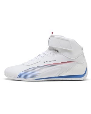 PUMA Scarpe Bmw M Motorsport Neo Cat Mid 2.0 Per Uomo, Bianco/Grigio/Altro