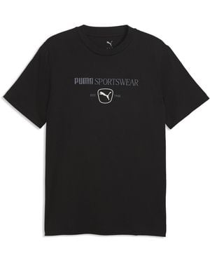 PUMA Class Graphic T-Shirt - Black
