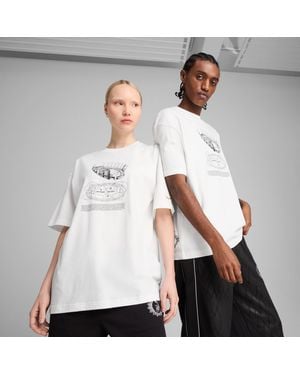 PUMA X Harry Potter Oversized Graphic Tee Shirt - White