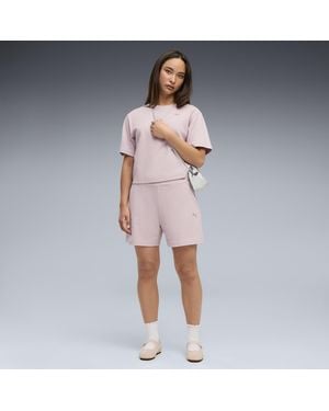 PUMA Essentials Elevated High-Rise A-Linie Shorts Damen, Accessoires - Mehrfarbig