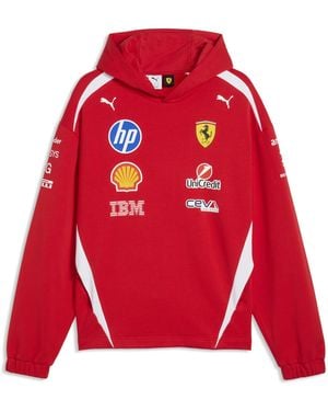 PUMA Scuderia Ferrari Hp Replica Drivers Authentic Hoodie - Red