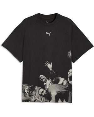 PUMA Memory Lane Oversized T-Shirt - Black