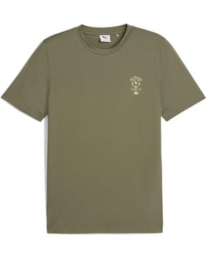 PUMA X Ac Milan Golf-T-Shirt Herren - Grün