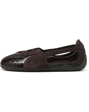 PUMA Zapatillas Speedcat Ballet Nova Croc-Texture Para Mujer, Calzado, Marrón - Negro