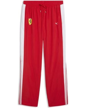 PUMA Scuderia Ferrari Hp Replica Drivers Authentic Track Trousers - Red