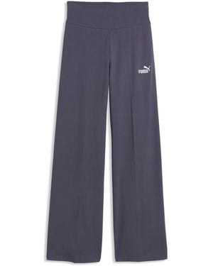 PUMA Essentials Small No. 1 Logo High-Waist Straight Leggings - Blue