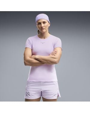 PUMA X Hyrox T-Shirt Met Print Voor Maat - Paars