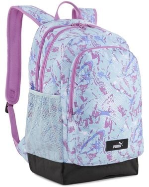 PUMA Mochila Academy Con Estampado Integral 29 L, Accesoiros, Azul