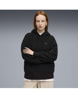 PUMA Her Fleece Hoodie - Black