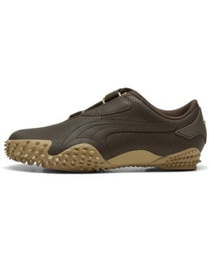 PUMA Mostro Perforated Sneakers - Brown