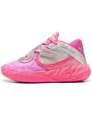 PUMA Mb.05 World Tour Basketballschuhe Teenager, Schuhe, Sun Struck/Pure - Pink