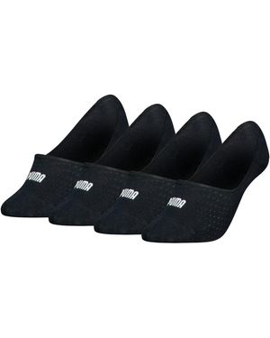 PUMA Invisible Mesh Füßlinge 4er-Pack - Blau