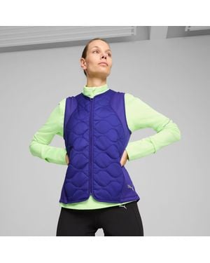 PUMA Run Cloudspun Wrmlbl 'Padded Running Vest - Purple