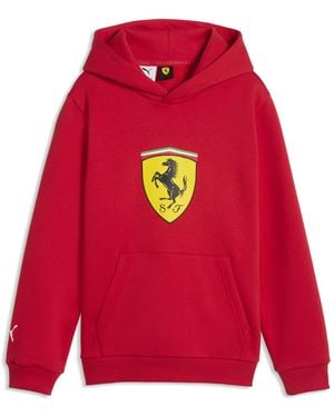 PUMA Sudadera De Felpa Con Capucha Scuderia Ferrari Colourojo Shield Juvenil, Accesoiros