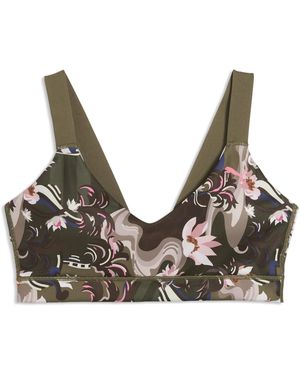 PUMA Sujetador Deportivo League Para Mujer, Accesoiros, Verde
