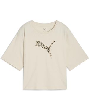 PUMA T-Shirt Leo Da Donna - Neutro
