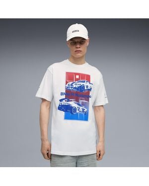 PUMA Bmw M Motorsport Block T-Shirt Herren - Blau