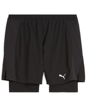 PUMA Velocity 2-In-1 Running Shorts - Black