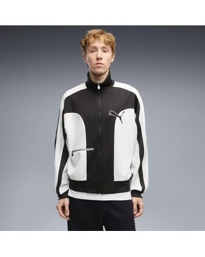 PUMA T7 Love Of The Cat Relaxed T7 Track Jacket - Gray