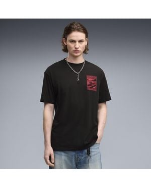 PUMA Scuderia Ferrari Graphic T-Shirt - Black