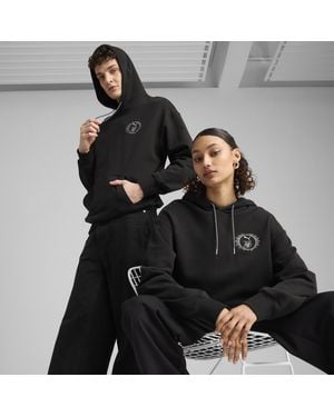 PUMA Felpa Con Cappuccio X Harry Potter Dal Taglio Morbido - Nero