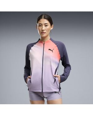 PUMA Veste De Running À Motif Ultraweave Lightspeed - Violet