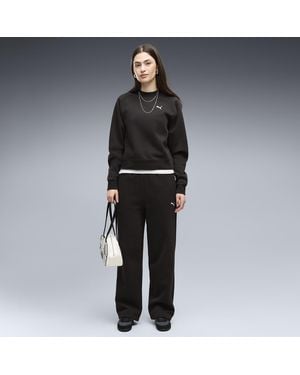 PUMA Loungewear Fleece Trainingspak Voor Maat - Zwart
