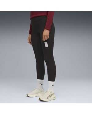 PUMA X Saysky Fleece Running Tights - Black