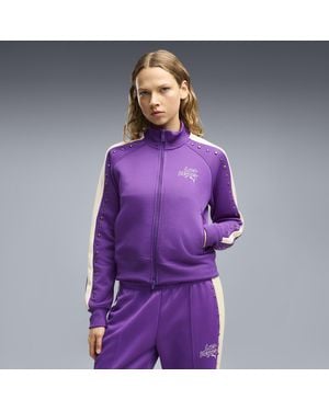 PUMA Las Vegas T7 Studded Track Jacket - Purple